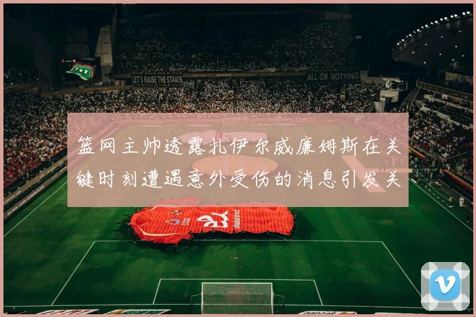 篮网主帅透露扎伊尔威廉姆斯在关键时刻遭遇意外受伤的消息引发关注