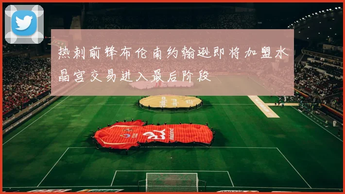 热刺前锋布伦南约翰逊即将加盟水晶宫交易进入最后阶段