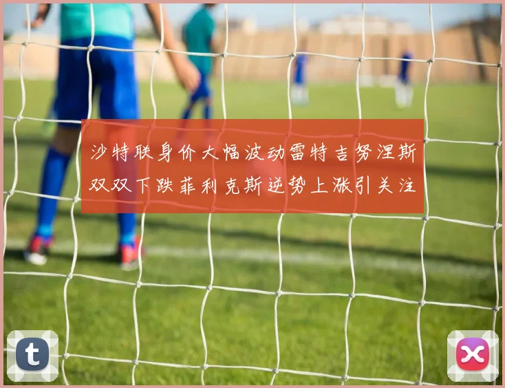 沙特联身价大幅波动雷特吉努涅斯双双下跌菲利克斯逆势上涨引关注